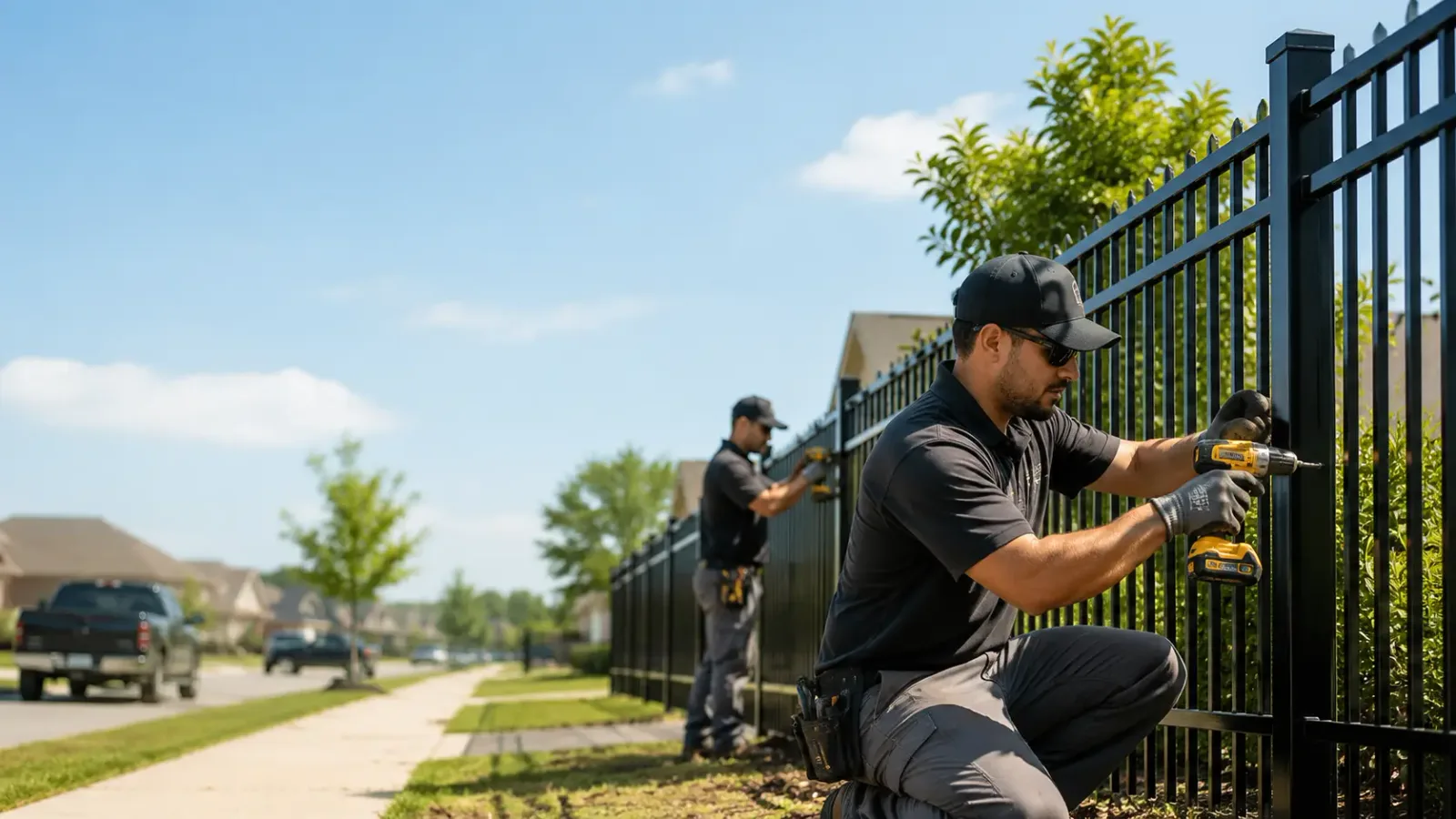 Metal Fence Installation in George West, TX